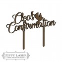 Confirmation Cake topper