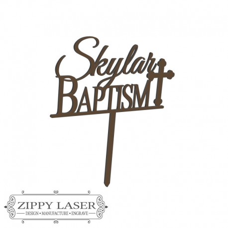 Confirmation Cake topper