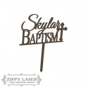Baptism Cake topper