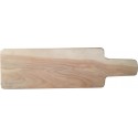 Cotton wood long cheese board with handle