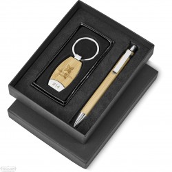 Bamboo - Keyring and Pen combo