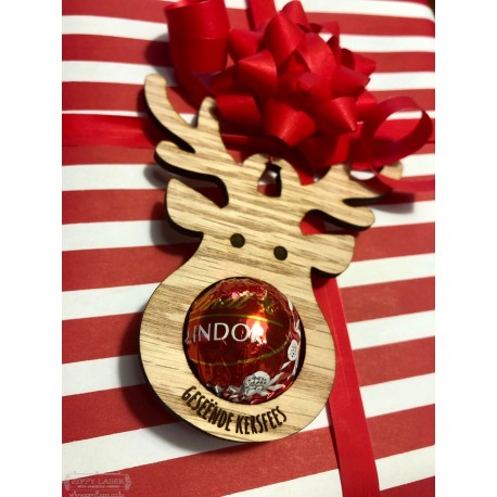 Reindeer Lindt chocolate