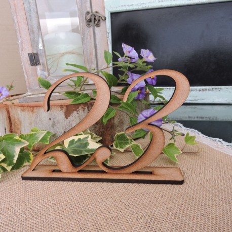 Numerical table numbers